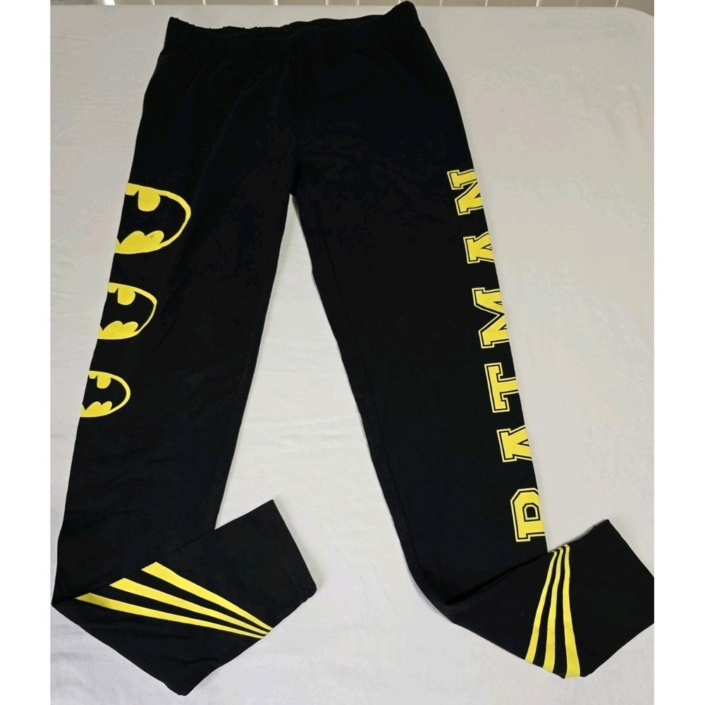 DC Comics Women's‎ Medium Leggings Batman Black/Yellow